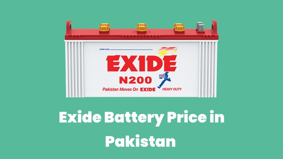 Exide battery price in pakistan