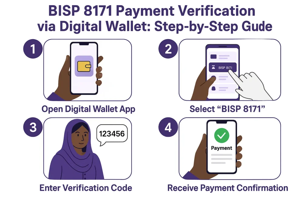 BISP 8171 Payment Verification via Digital Wallet