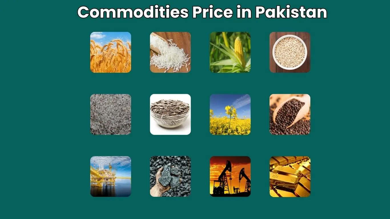 Commodities price in pakistan today