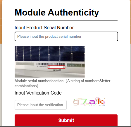 How to verify canadian solar step 1 