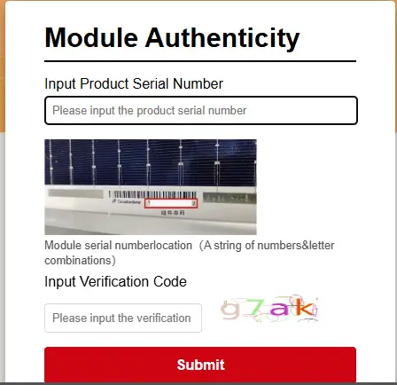 How to verify canadian solar step 1 