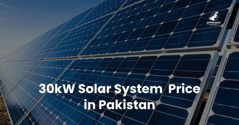 30kW solar system price in pakistan