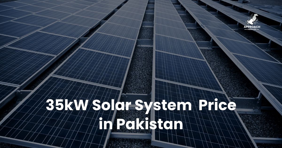 35kW solar system price in pakistan 
