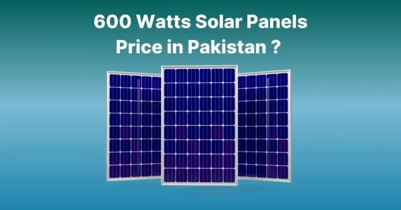 600 Watts solar panel price in pakistan