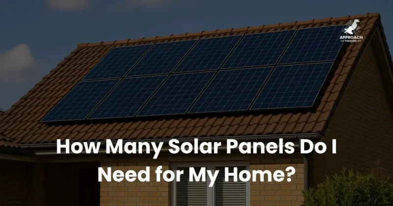 How many solar panels do i need for my home