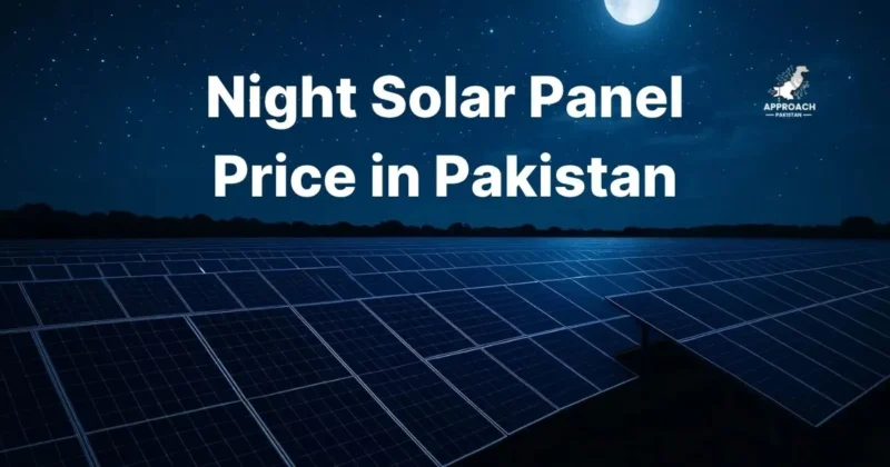 Night solar panels price in Pakistan