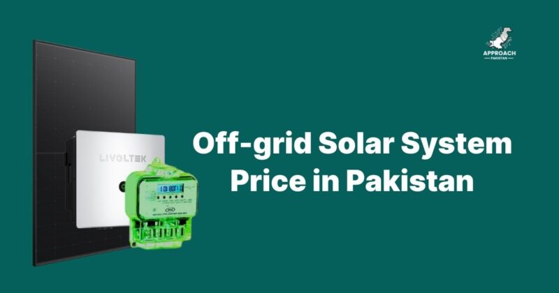Off grid solar system price in pakistan