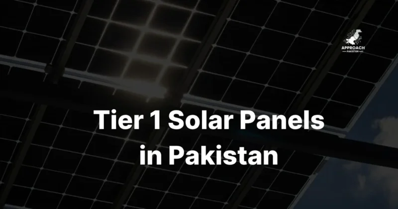 Tier 1 solar panels in pakistan