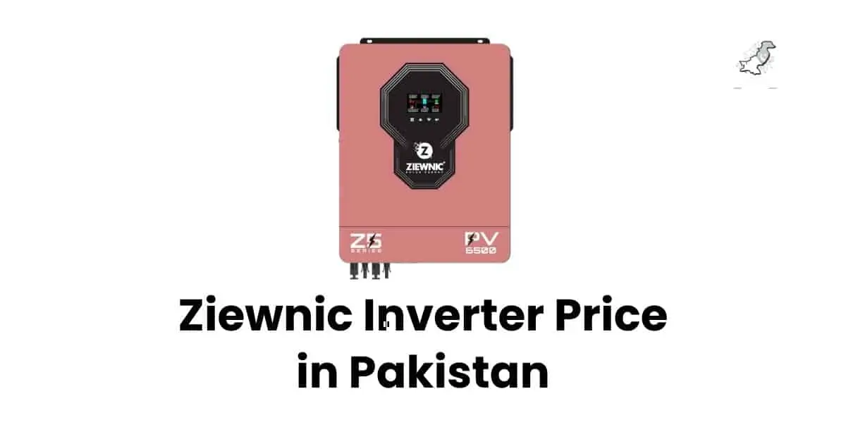 ziewnic inverter price in pakistan