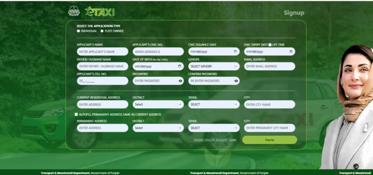 complete quide to apply for E-taxi scheme