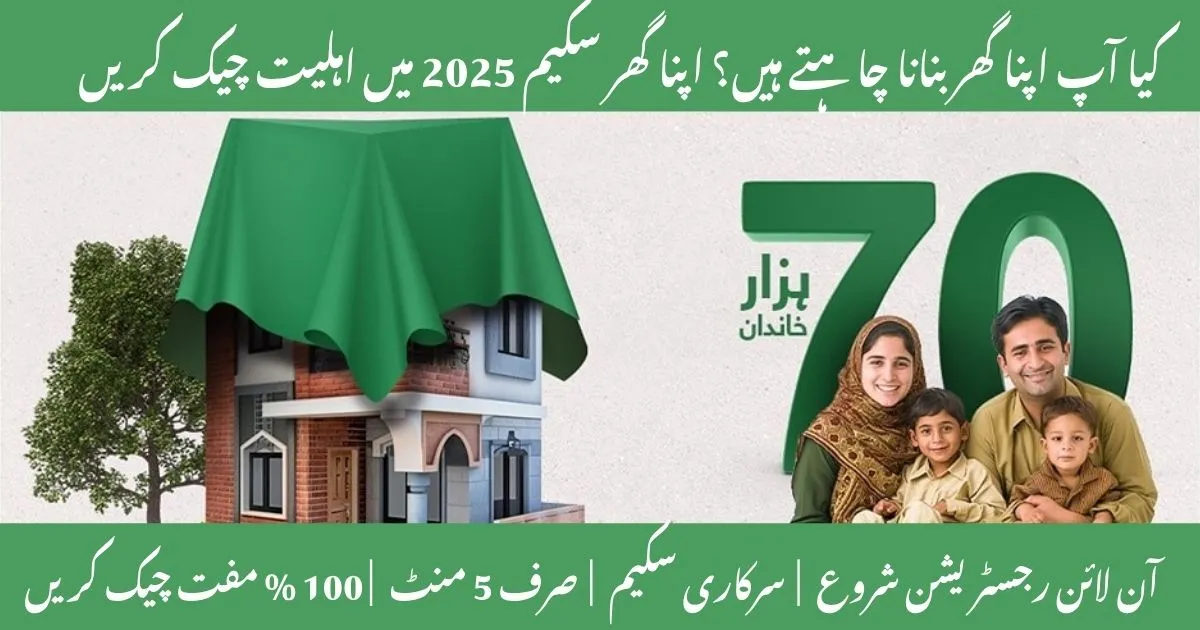 Apni chat apna ghar program 2025 