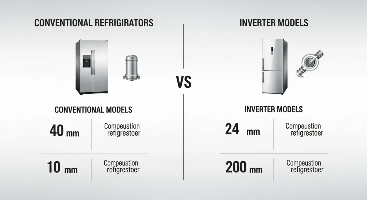 dawlance conventional vs inverter refrigator