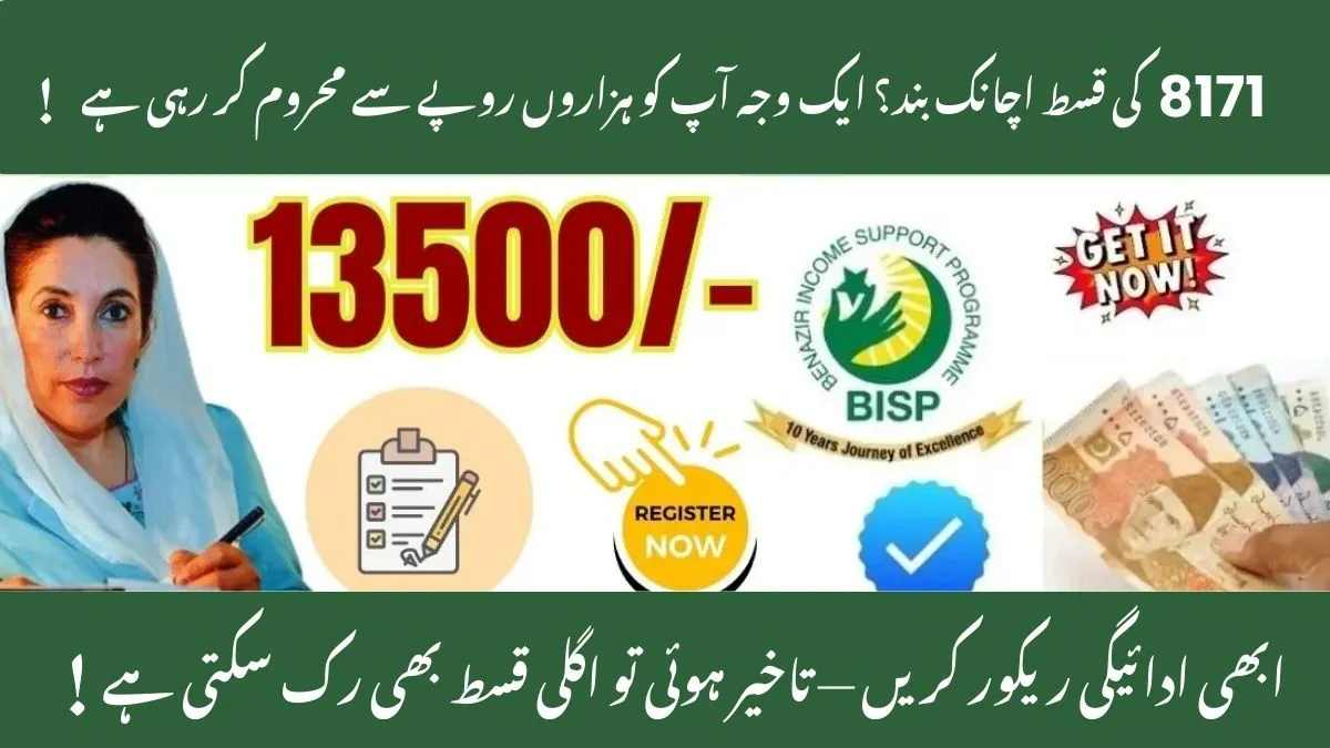 BISP Payment Recovery Guide Get Your Stopped 8171 Payments Back