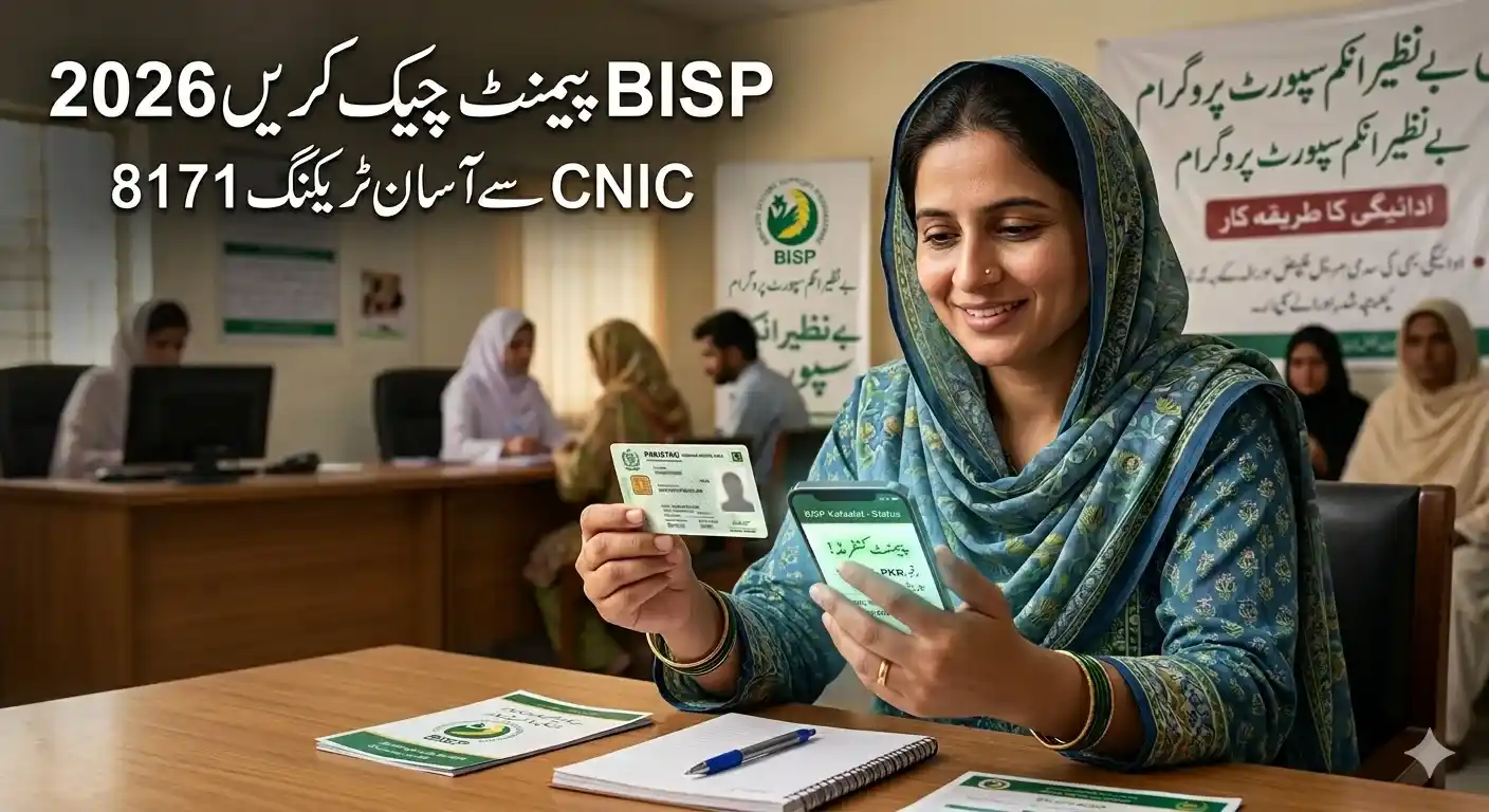 BISP Payment Tracking Through CNIC