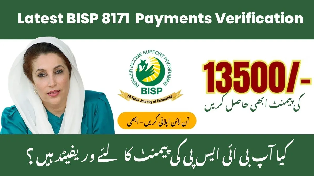 BISP 8171 Payments Verification Process
