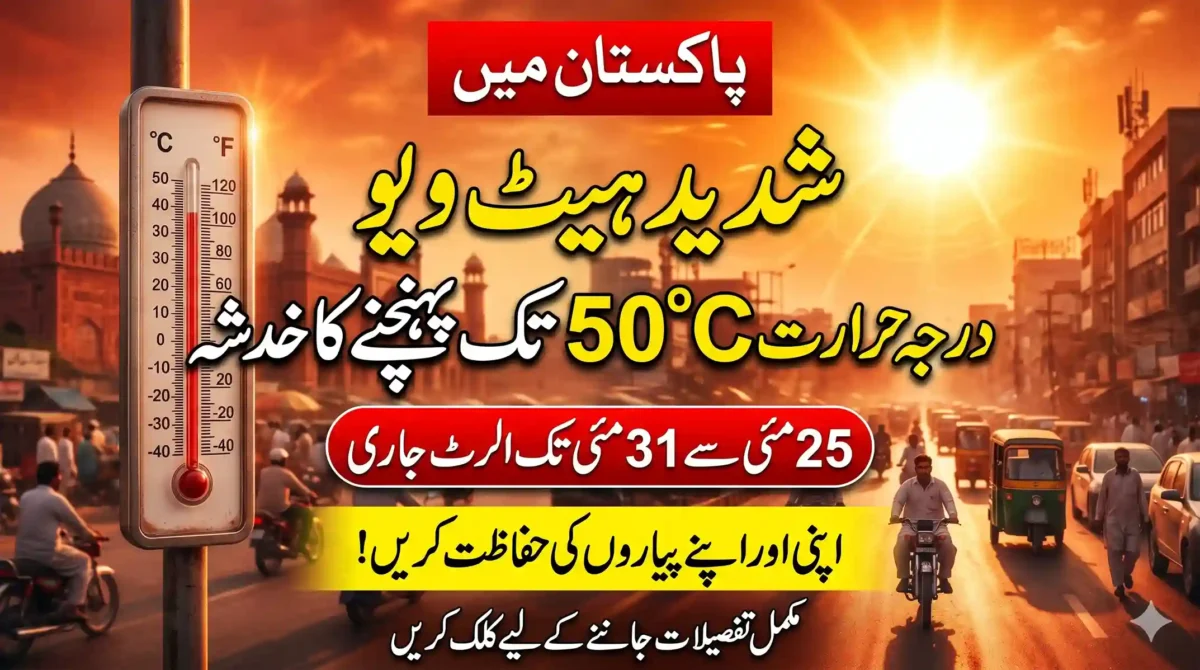 Severe Heatwave ALert in Pakistan