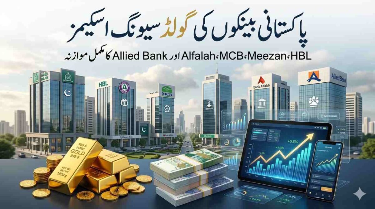 Pakistani Banks Gold Saving Schemes