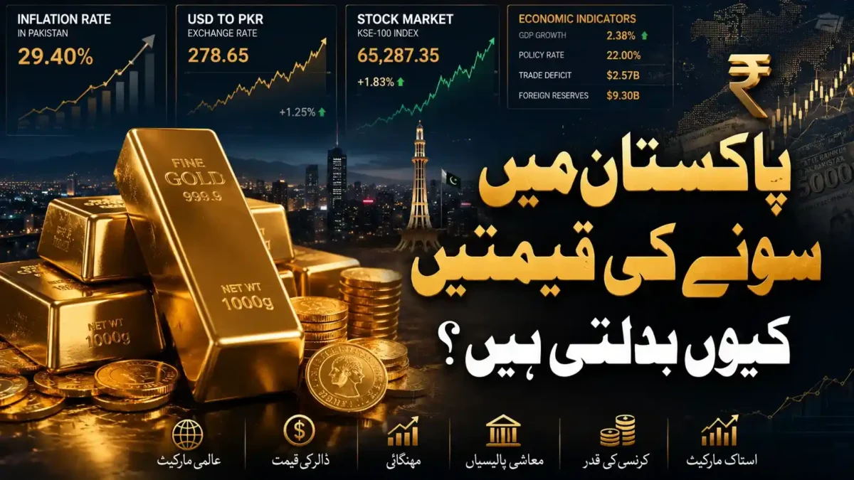 economic factors affecting gold prices in pakistan